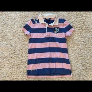 Ralph Lauren Striped Girls Polo
